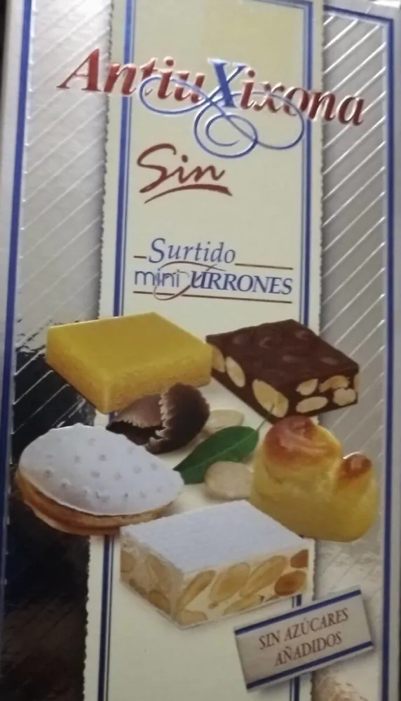 Surtido turrones Antiu Xixona