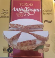 Torta de turrón de Alicante