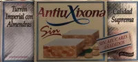 Turrón imperial con almendras