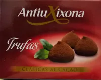 Trufas clásicas al cacao