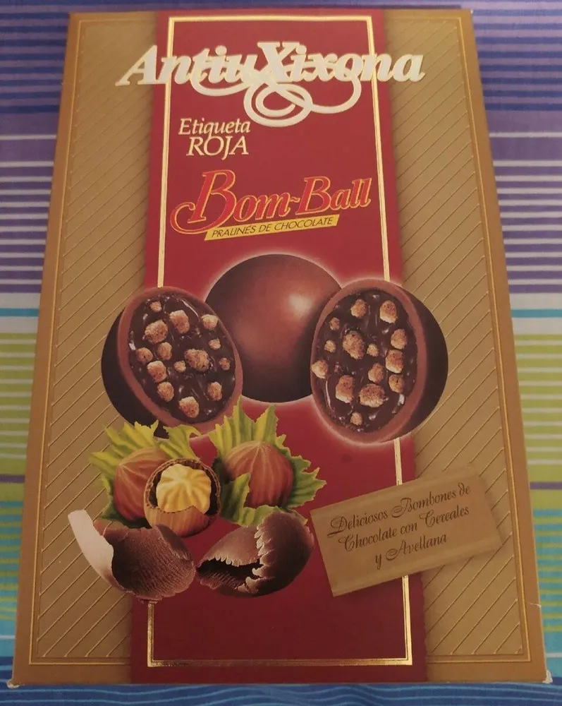 Bom-ball pralinés de chocolate