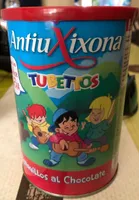 Tubettos barquillos al chocolate