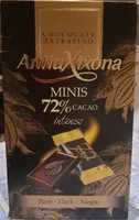 Chocolate extrafino minis 72% cacao