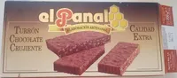 Turron de chocolate crujiente