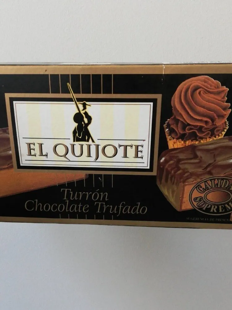 Turrón chocolate trufado