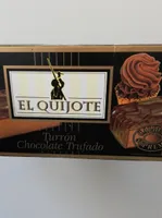 Turrón chocolate trufado