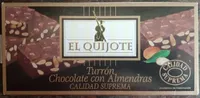 Turrón Chocolate con almendras