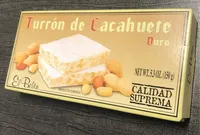 Turrón de Cacahuete duro