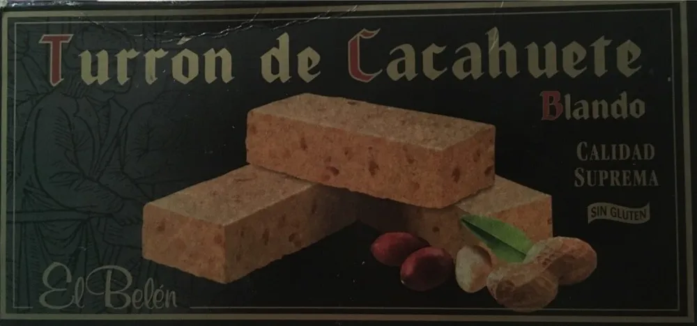 Turron Von Erdnüssen Blando 300 g