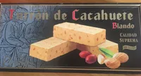 Turrón de cacahuete blando