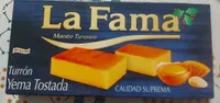 Turrón Yema Tostada