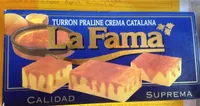 Turron Praline Crema Catalana