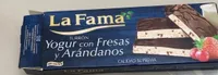 Yogur con Fresas y Arándanos