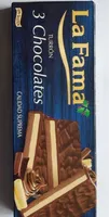Turron 3 chocolates