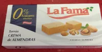 Turrón crema de almendras