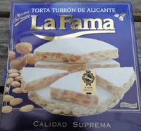Torta turrón de Alicante