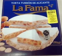 Tarte au Turrón d'Alicante