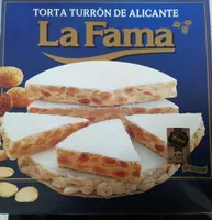 Torta turron de alicante