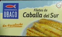 Filetes de caballa del sur en escabeche