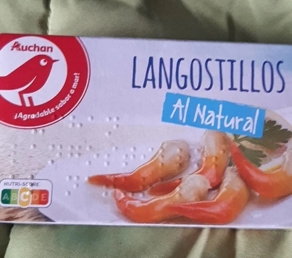 Langostillos al natural