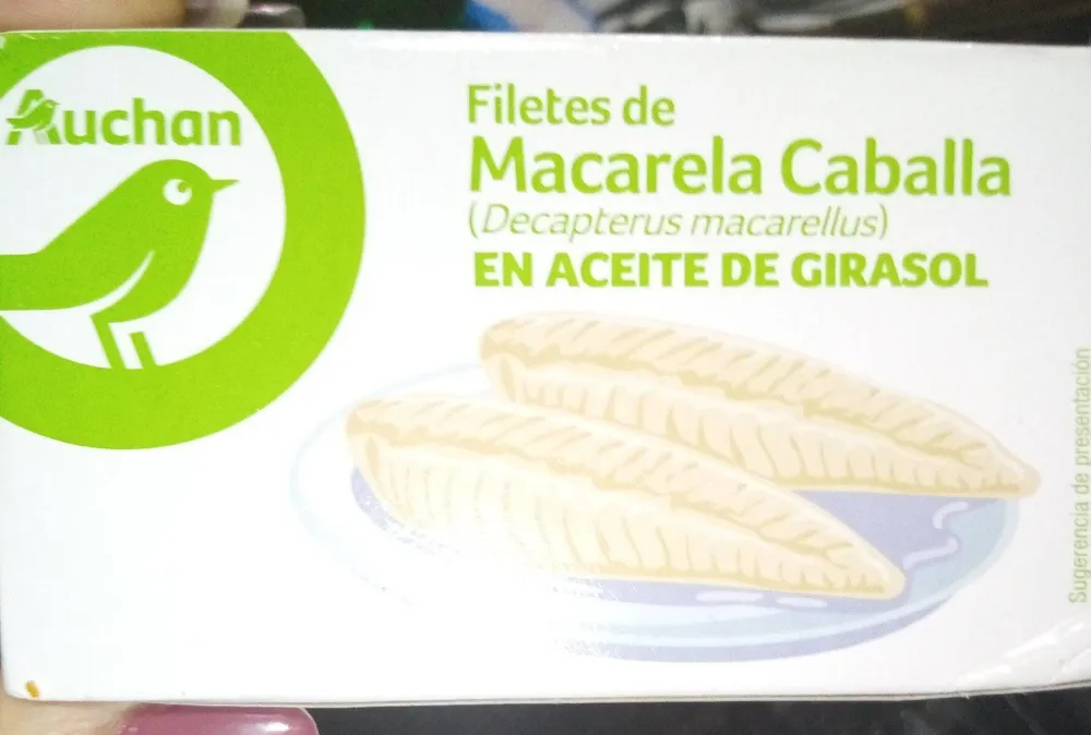 Filetes de macarela caballa