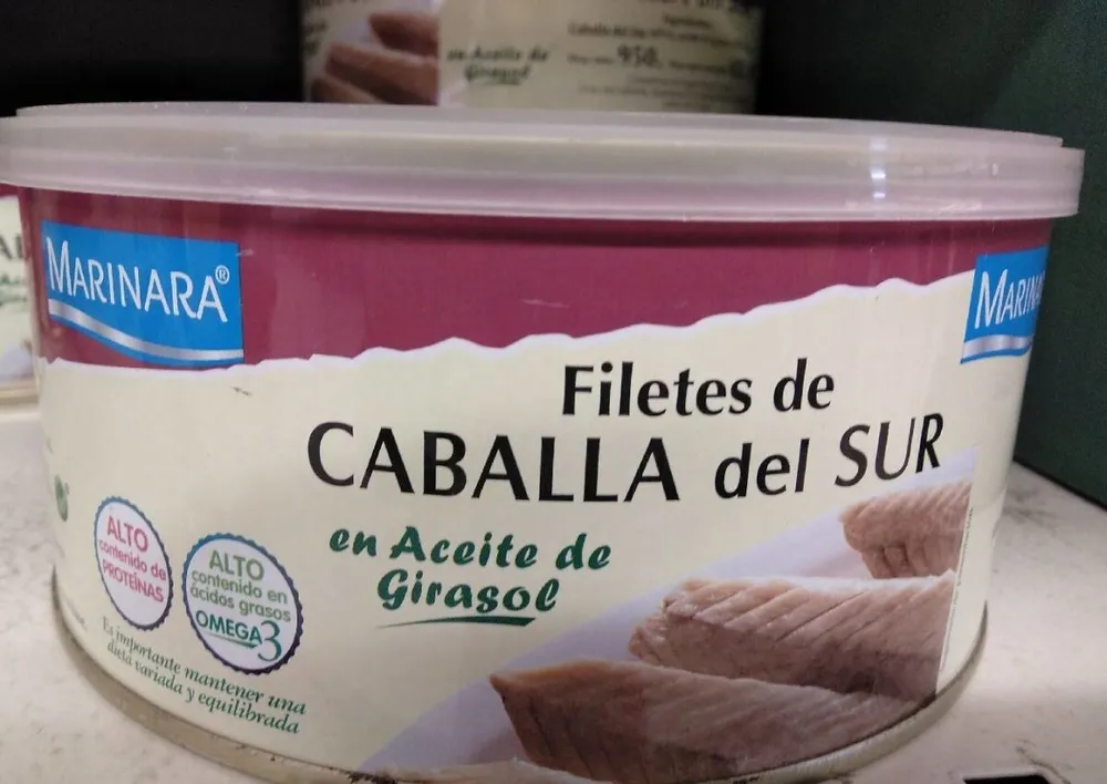 Filetes de caballa del sur