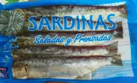 Sardinas saladas y prensadas