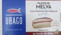 Filetes De Melva Con Pimientos Del Piquillo En Aceite De Oliva.
