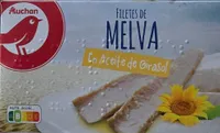 Filetes de melva en aceite de girasol