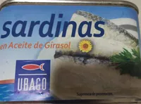 Sardinas en aceite de girasol