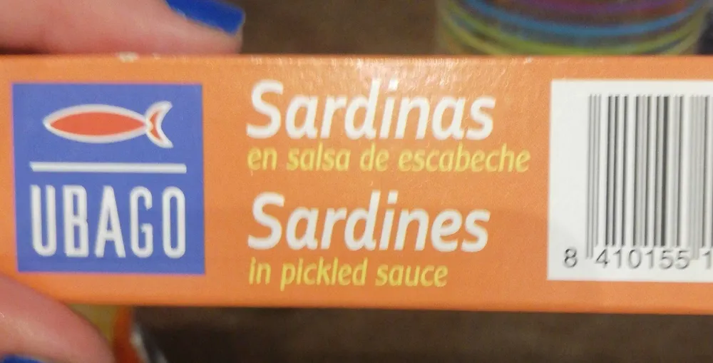 Sardinas en escabeche