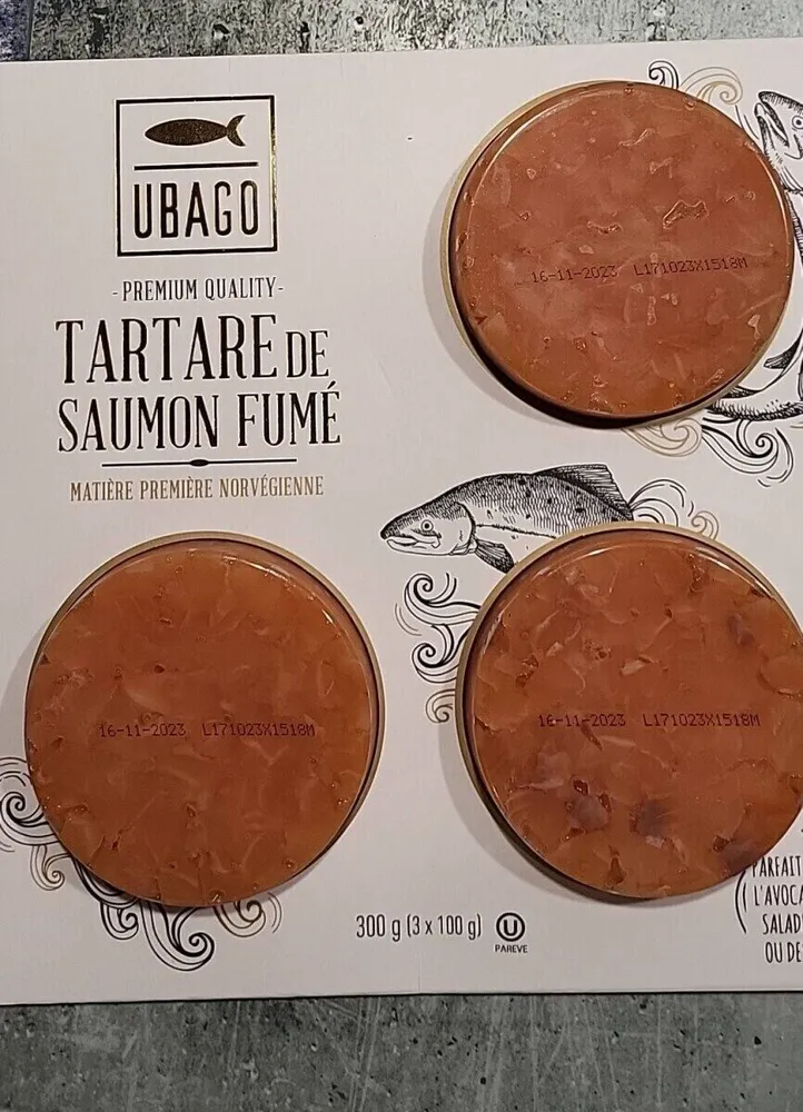 Tartare de saumon fumé