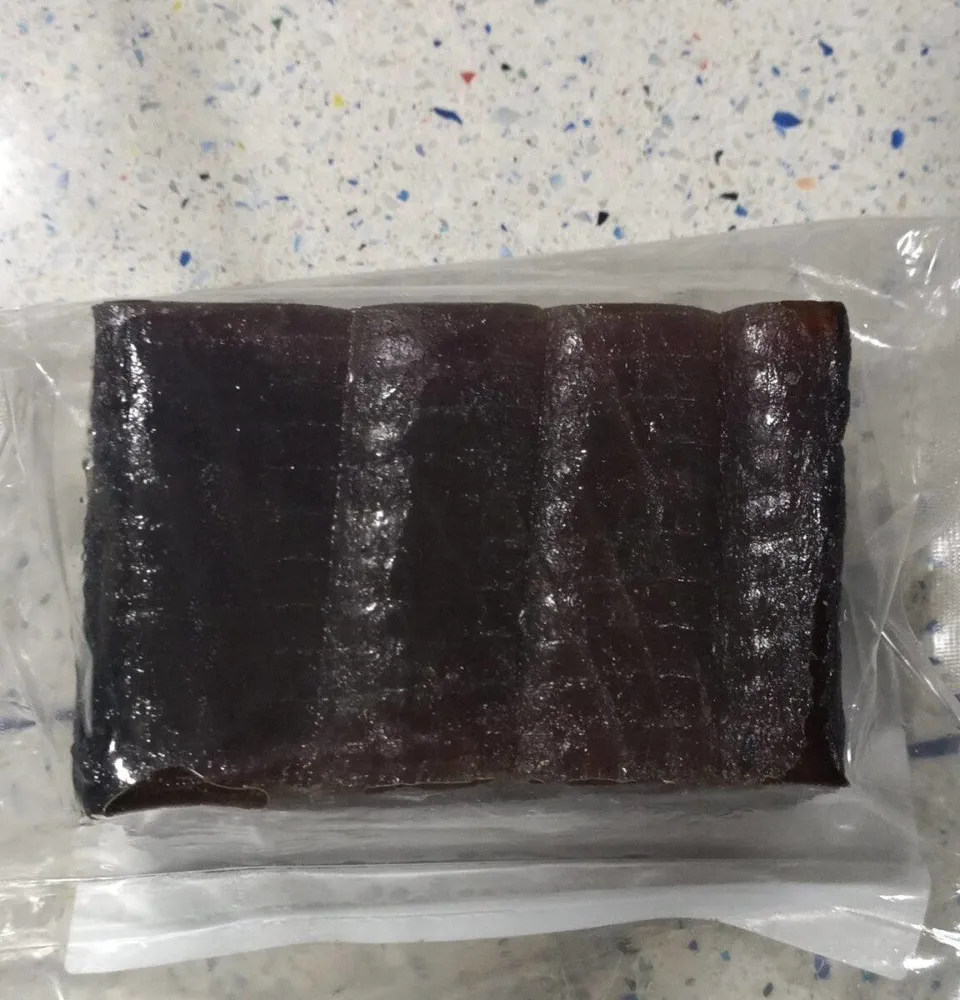 Mojama de atún taco