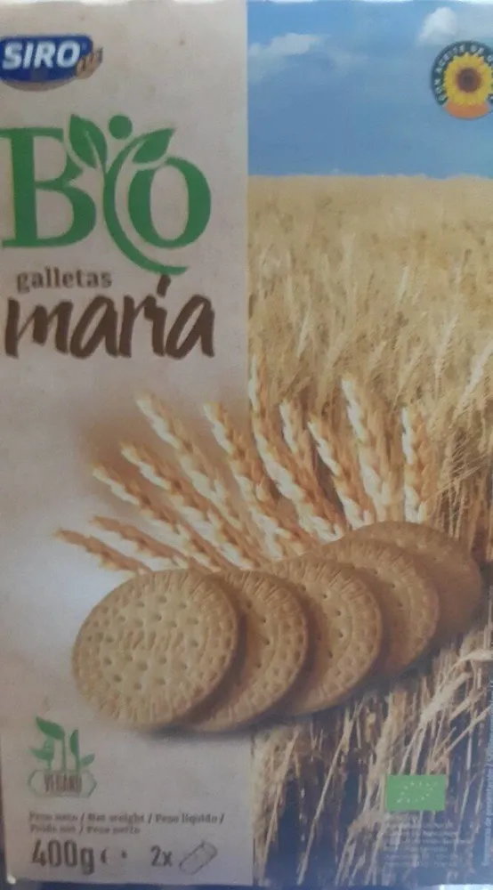 Galletas maría bio