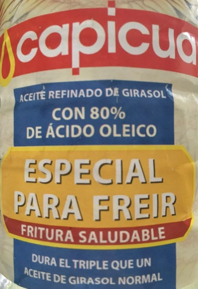 Aceite refinado de girasol