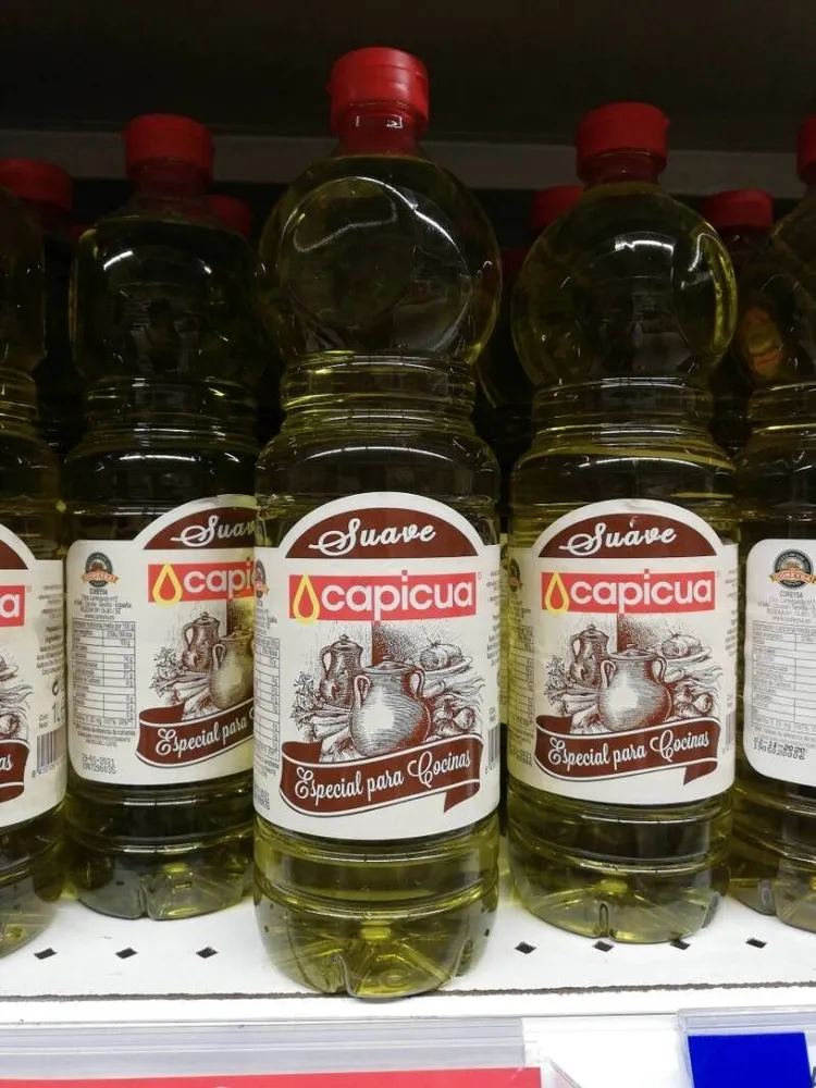 Aceite suave especial para cocinar