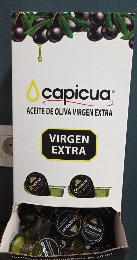 Aceite de oliva virgen extra monodosis