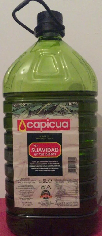 Aceite de orujo de oliva