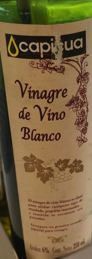 Vinagre de vino blanco