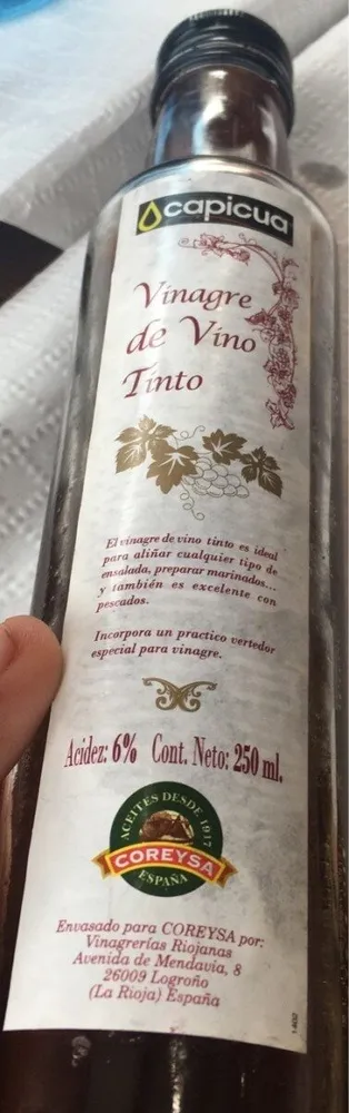 Vinagre de Vino Tinto
