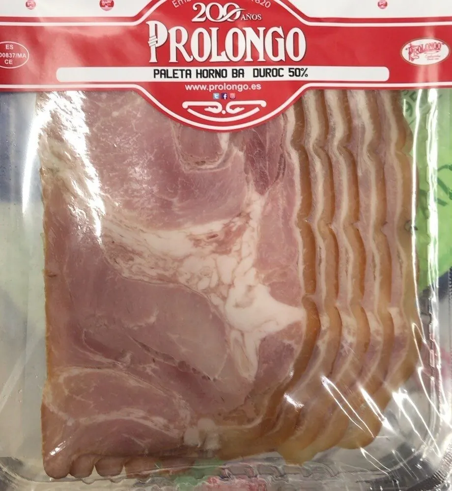 Paleta al horno duroc 50