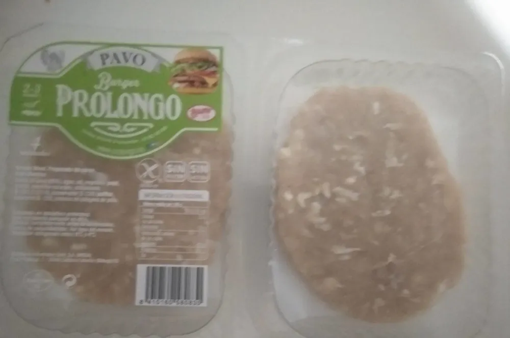 Hamburguesa de pavo