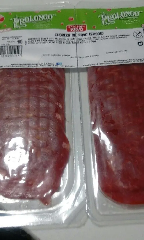Chorizo de pavo