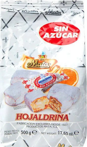 Hojaldrinas sin azúcar
