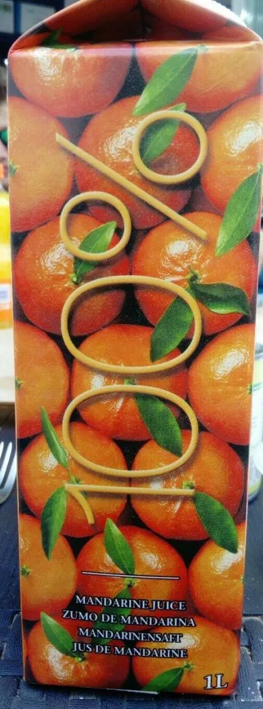 100% Mandarine Juice