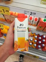 zumo de naranja exprimido