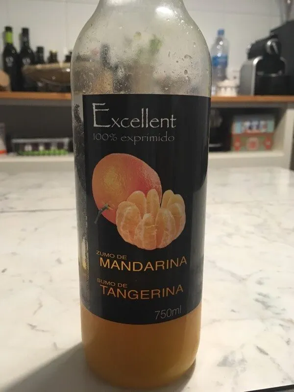 Zumo de mandarina