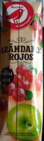 Zumo de arándanos rojos y manzana