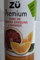 Zumo naranja sanguina y naranja