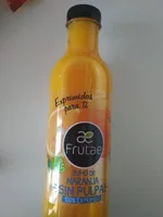 Zumo de naranja sin pulpa